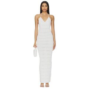 superdown Sloan Maxi Dress in White XSmall New Womens Long Gown